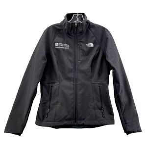 North Face Windwall Jacket Women's Small Black Fleece Lined Gorpcore Performance